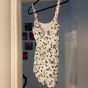 White summer romper